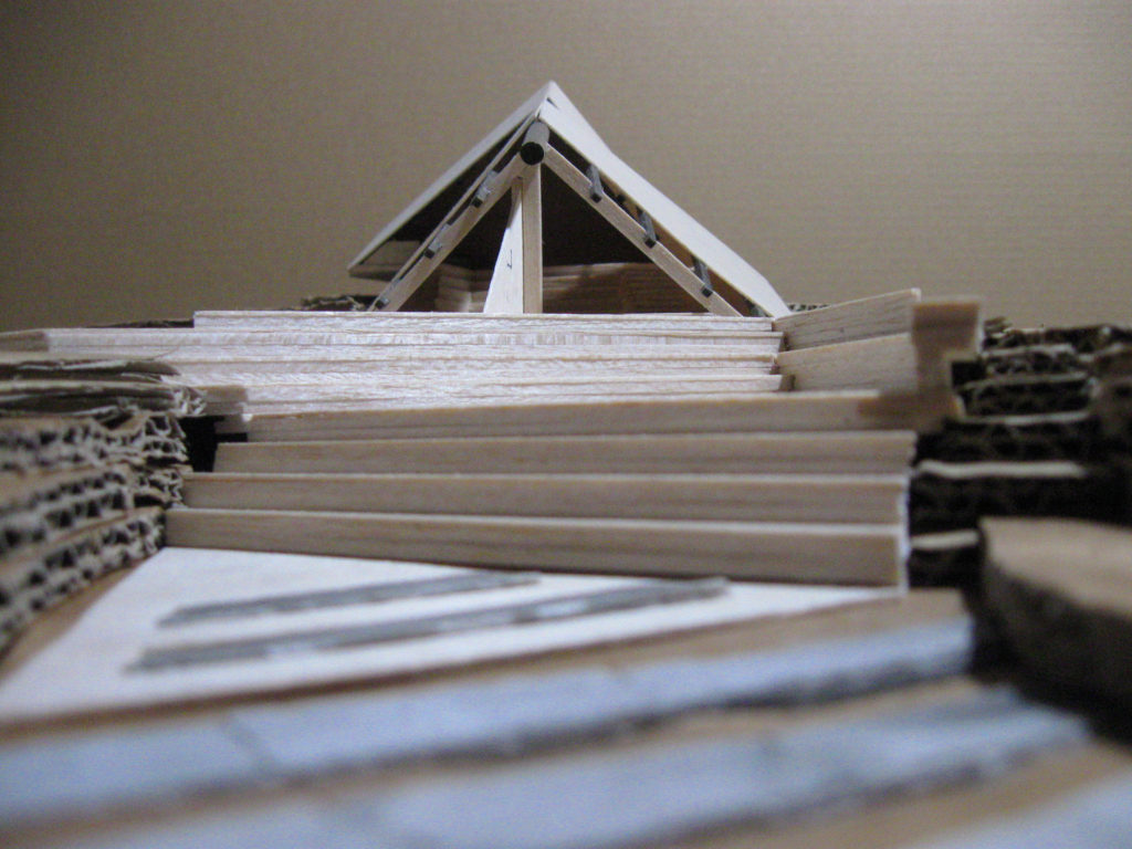 Approach View of A-Frame Model