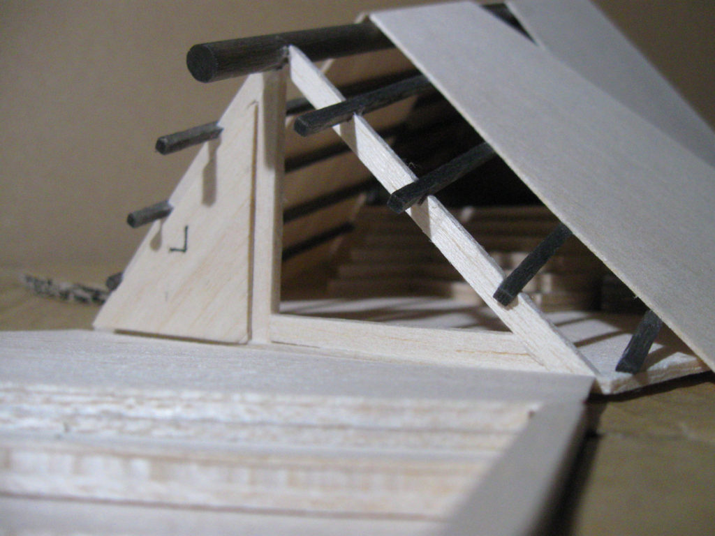 Front View of A-Frame Model
